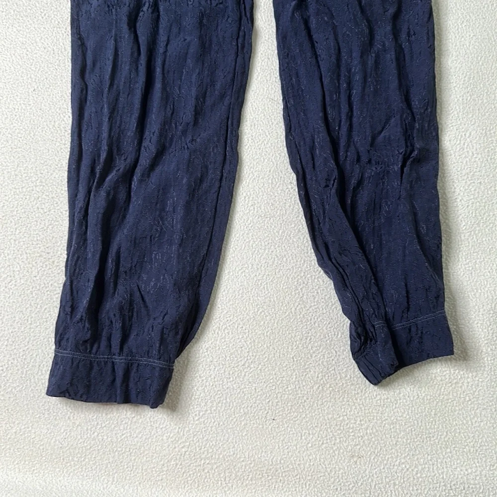 NATION LTD Matching Navy Leopard Set: Aya Cami & Fremont Un-Jogger
